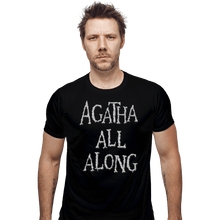 Load image into Gallery viewer, Secret_Shirts Fitted Shirts, Mens / Small / Black Agatha All Along Black Shirt