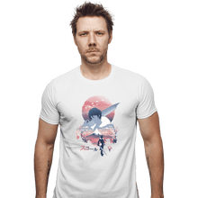 Load image into Gallery viewer, Shirts Fitted Shirts, Mens / Small / White Ukiyo Squall