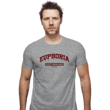 Load image into Gallery viewer, Secret_Shirts Fitted Shirts, Mens / Small / Sports Grey Euphoria High School