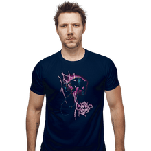 Load image into Gallery viewer, Daily_Deal_Shirts Fitted Shirts, Mens / Small / Navy The Dark Sister