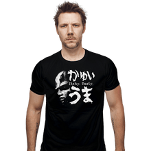 Load image into Gallery viewer, Daily_Deal_Shirts Fitted Shirts, Mens / Small / Black Itchy. Tasty.