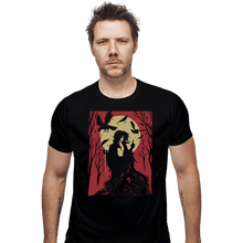 Load image into Gallery viewer, Shirts Fitted Shirts, Mens / Small / Black Dreaming Sands