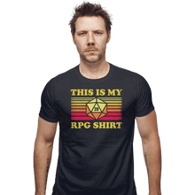 Load image into Gallery viewer, Shirts Fitted Shirts, Mens / Small / Dark Heather My RPG Shirt