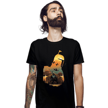 Load image into Gallery viewer, Daily_Deal_Shirts Fitted Shirts, Mens / Small / Black Book Of Boba