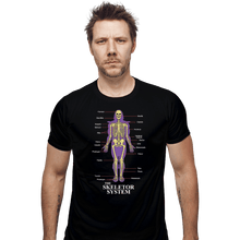 Load image into Gallery viewer, Shirts Fitted Shirts, Mens / Small / Black The Skeletor System