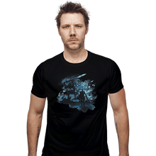 Load image into Gallery viewer, Shirts Fitted Shirts, Mens / Small / Black Abysswalker