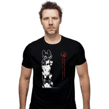 Load image into Gallery viewer, Shirts Fitted Shirts, Mens / Small / Black Tiny Furious Tower