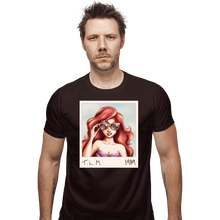 Load image into Gallery viewer, Shirts Fitted Shirts, Mens / Small / Dark Chocolate T.L.M. 1989