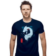 Load image into Gallery viewer, Secret_Shirts Fitted Shirts, Mens / Small / Navy Hime