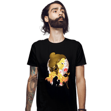 Load image into Gallery viewer, Daily_Deal_Shirts Fitted Shirts, Mens / Small / Black Belle Shadow