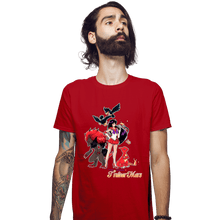 Load image into Gallery viewer, Shirts Fitted Shirts, Mens / Small / Red Trainer Mars