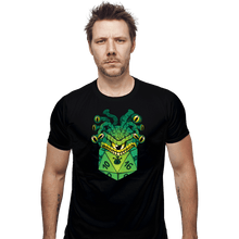 Load image into Gallery viewer, Secret_Shirts Fitted Shirts, Mens / Small / Black Monster Dice