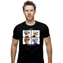 Load image into Gallery viewer, Daily_Deal_Shirts Fitted Shirts, Mens / Small / Black Golden Dayz