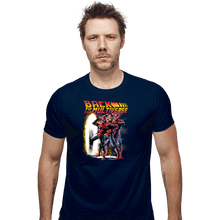 Load image into Gallery viewer, Secret_Shirts Fitted Shirts, Mens / Small / Navy Back To The Multiverse