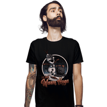 Load image into Gallery viewer, Daily_Deal_Shirts Fitted Shirts, Mens / Small / Black Alien Hugs