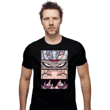 Load image into Gallery viewer, Daily_Deal_Shirts Fitted Shirts, Mens / Small / Black MHA Villains Eyes