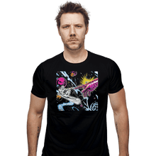 Load image into Gallery viewer, Shirts Fitted Shirts, Mens / Small / Black Creation Of Silver Surfer