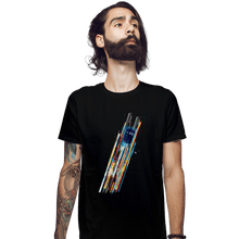 Load image into Gallery viewer, Daily_Deal_Shirts Fitted Shirts, Mens / Small / Black The Chameleon Device