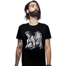 Load image into Gallery viewer, Shirts Fitted Shirts, Mens / Small / Black Edward Slayer