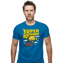 Load image into Gallery viewer, Secret_Shirts Fitted Shirts, Mens / Small / Sapphire I'm Learnding