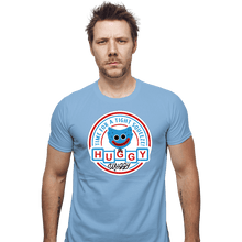 Load image into Gallery viewer, Daily_Deal_Shirts Fitted Shirts, Mens / Small / Powder Blue A Tight Squeeze