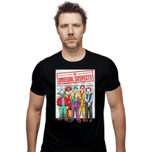 Load image into Gallery viewer, Shirts Fitted Shirts, Mens / Small / Black The Unusual Suspects