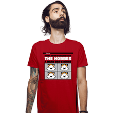 Load image into Gallery viewer, Daily_Deal_Shirts Fitted Shirts, Mens / Small / Red The Hobbes Album