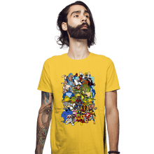 Load image into Gallery viewer, Daily_Deal_Shirts Fitted Shirts, Mens / Small / Daisy Saturday Morning Mutants