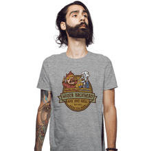 Load image into Gallery viewer, Daily_Deal_Shirts Fitted Shirts, Mens / Small / Sports Grey Miser Bros Bar