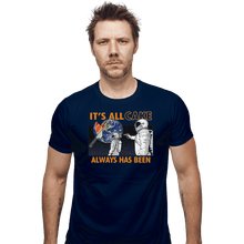 Load image into Gallery viewer, Shirts Fitted Shirts, Mens / Small / Navy It's All Cake