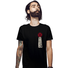 Load image into Gallery viewer, Sold_Out_Shirts Fitted Shirts, Mens / Small / Black Black Templar Metal