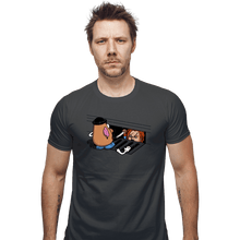 Load image into Gallery viewer, Shirts Fitted Shirts, Mens / Small / Charcoal Chuckit!