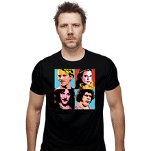 Load image into Gallery viewer, Shirts Fitted Shirts, Mens / Small / Black Princess Warhol