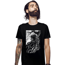 Load image into Gallery viewer, Shirts Fitted Shirts, Mens / Small / Black PumpkinHead