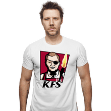 Load image into Gallery viewer, Shirts Fitted Shirts, Mens / Small / White Fried Sauerkraut