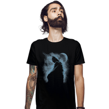 Load image into Gallery viewer, Shirts Fitted Shirts, Mens / Small / Black Shadow In The Night