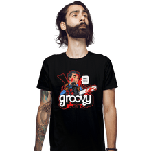 Load image into Gallery viewer, Shirts Fitted Shirts, Mens / Small / Black Heartthrob Ash