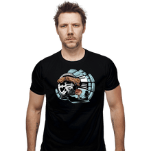 Load image into Gallery viewer, Daily_Deal_Shirts Fitted Shirts, Mens / Small / Black Han And Chewie