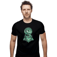 Load image into Gallery viewer, Shirts Fitted Shirts, Mens / Small / Black House Of Slytherin