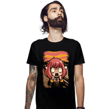 Load image into Gallery viewer, Daily_Deal_Shirts Fitted Shirts, Mens / Small / Black Telepathy Is Pain