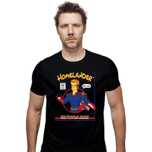 Load image into Gallery viewer, Secret_Shirts Fitted Shirts, Mens / Small / Black homelander milk