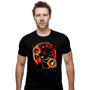 Daily_Deal_Shirts Fitted Shirts, Mens / Small / Black Sorcerer Supreme of Madness