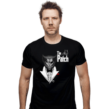 Load image into Gallery viewer, Daily_Deal_Shirts Fitted Shirts, Mens / Small / Black The Patch