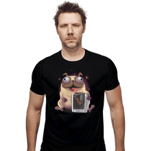 Load image into Gallery viewer, Daily_Deal_Shirts Fitted Shirts, Mens / Small / Black Error System Machine