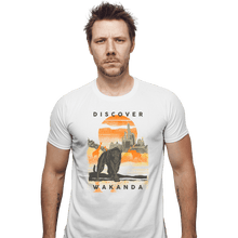 Load image into Gallery viewer, Shirts Fitted Shirts, Mens / Small / White Visit Wakanda