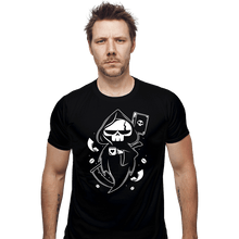 Load image into Gallery viewer, Shirts Fitted Shirts, Mens / Small / Black Coffee And Paperwork