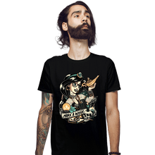 Load image into Gallery viewer, Daily_Deal_Shirts Fitted Shirts, Mens / Small / Black Rocker Jasmine