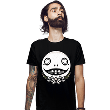 Load image into Gallery viewer, Shirts Fitted Shirts, Mens / Small / Black Emil Lunar Tears