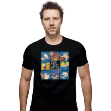 Load image into Gallery viewer, Shirts Fitted Shirts, Mens / Small / Black Classic Nick Bunch
