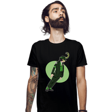 Load image into Gallery viewer, Shirts Fitted Shirts, Mens / Small / Black Are You Loki